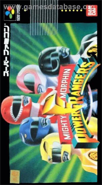 Cover Mighty Morphin Power Rangers - The Fighting Edition for Super Nintendo